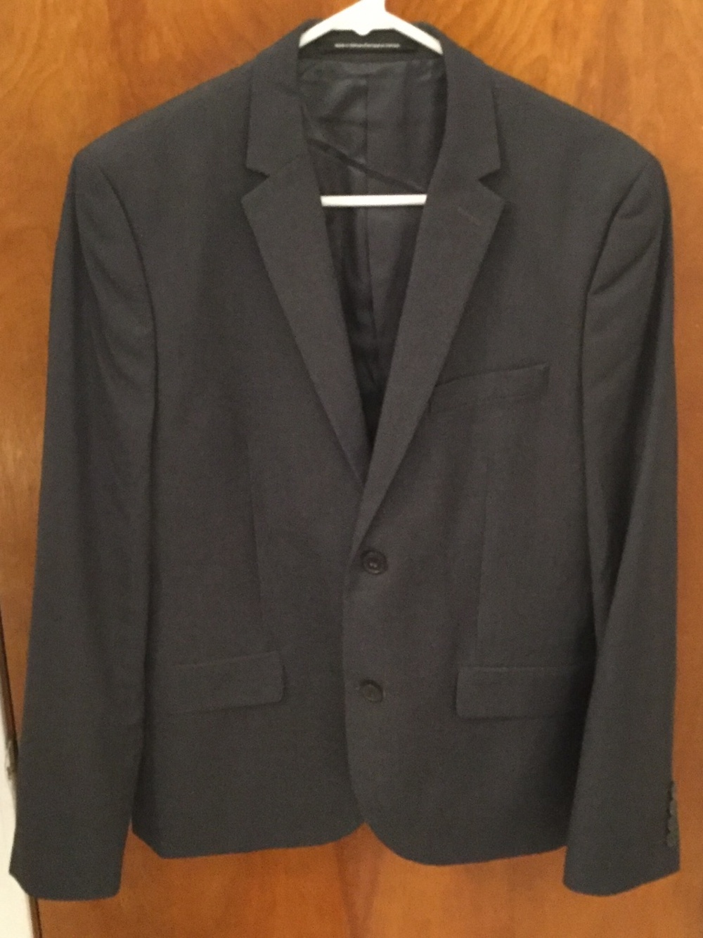 H&M Slim Fit Gray / Grey Suit and Pants